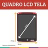 Lousa Mágica Quadro Lcd Tela 30cm Vermelha - Dm Brasil - 2