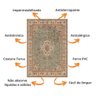 Tapete Sala Tipo Persa Turkish Rug Antialérgico 140x100 Cm - 5