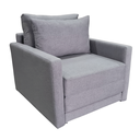 Ver imagem 6 de Poltrona Cama | Tecido Linho | 90cm | Granito