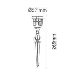 Espeto de Jardim LED 5W Hummer Avant - 5