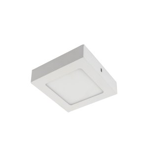 Plafon Led Sobrepor Branco 6w Luz Neutra 12cm Yamamura