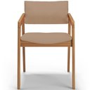 Ver imagem 6 de Kit 05 Cadeiras para Sala de Jantar Estar Living Giorgia B04 Linho Bege Escuro
