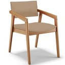 Ver imagem 2 de Kit 05 Cadeiras para Sala de Jantar Estar Living Giorgia B04 Linho Bege Escuro