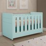 Berço 3 em 1 Que Vira Sofá Cama e Mini Cama Affetto Menta - 2