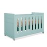 Berço 3 em 1 Que Vira Sofá Cama e Mini Cama Affetto Menta - 1