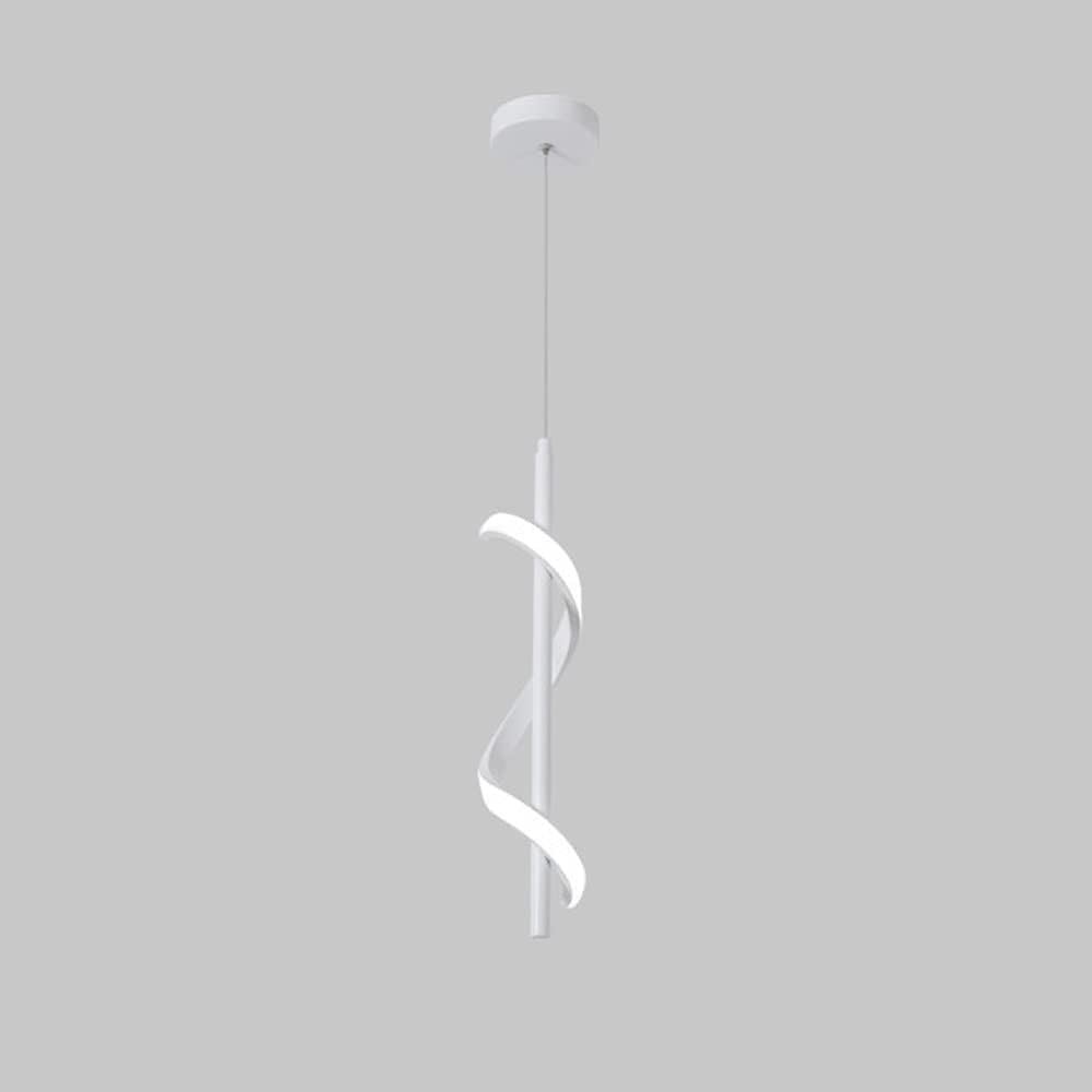 Pendente em Led Espiral Branco - Três Cores Neotron Pendente Espiral - 3