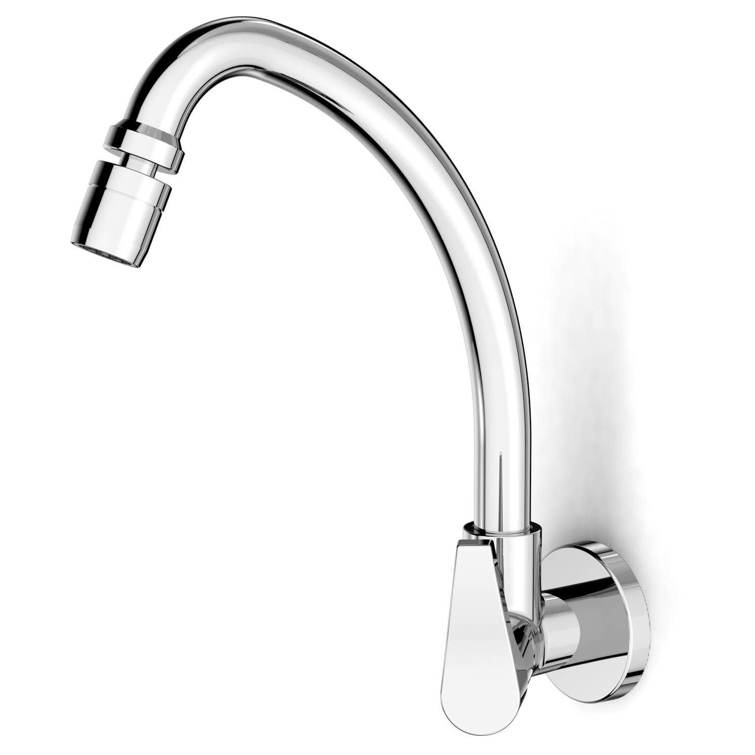 Torneira para Cozinha de Parede Bica Móvel Like Celite Cromada - 1