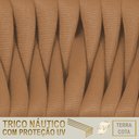 Ver imagem 6 de 6 Cadeiras Atenas Tricô Náutico e Alumínio com Proteção Uv para Varanda, Cozinha, Área, Jardim - Pin