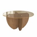Ver imagem 5 de Mesa Centro com Vidro Reflecta Fiori Cor Cinamomo