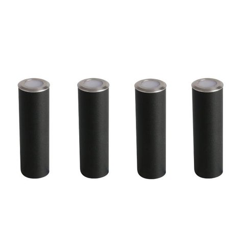 4 Mini Balizador de Piso 0,5W 3000k Luz Quente IP67 Acl53