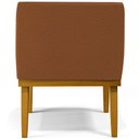 Ver mais imagens de Kit 03 Poltronas Decorativa Para Sala De Estar E Recepção Beatriz W01 Bouclê Terracota - Lyam Decor