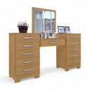 Ver imagem 2 de Conjunto para Quarto de Cômodas e Penteadeira Floratta Naturalle