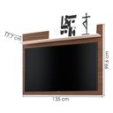 Ver imagem 3 de Painel Suspenso Tv 55 Pol 135 Cm Maia Nogueira Real Off White Colibri