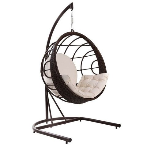 Balanço San José Alumínio Revestido em Fibra Sintética - Tecido Duna Cru