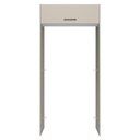 Ver imagem 6 de Porta-Geladeira 103 cm 1 Porta Basculante Crema/Branco/Crema Agata Madesa Crema/Branco/Crema