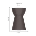 Ver imagem 3 de Banqueta Sili Im In Pp Cinza 44,4cm (altura)