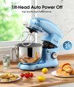 Ver imagem 4 de Facelle Stand Mixer 6 Velocidades, 6.5 Qt, 660w, Azul