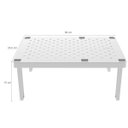 Ver imagem 4 de Organizador Para Armário Prateleira Empilhável Multiuso Branca