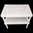 Ver imagem 3 de Organizador Para Armário Prateleira Empilhável Multiuso Branca