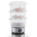 Ver imagem 1 de Elite Gourmet Vaporizador de Alimentos com 3 Níveis, 7,5 Litros, Inox, 400w
