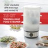 Elite Gourmet Vaporizador de Alimentos com 3 Níveis, 7,5 Litros, Inox, 400w - 2