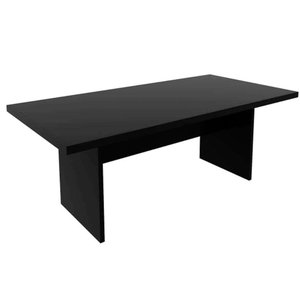 Mesa de Diretor Reunião ME4119 Preto - Tecno Mobili