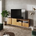 Ver imagem 2 de Rack Bancada Hórus para TV até 60" Polegadas 4 Portas