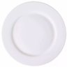 Conjunto 6 Pratos Comida Corona Porcelana Mesa 31cm Prato Raso - 1