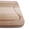 Tábua De Madeira Para Churrasco Tábua De Cozinha 39x25cm - 4