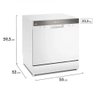 Lava Louças 8 Serviços Electrolux Branco 127v Ll08b - 4