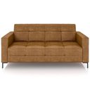 Ver imagem 3 de Sofá 3 Lugares Sala Living Industrial 180cm Senna K01 Couríssimo Whisky - Lyam Decor