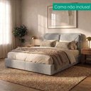 Ver imagem 7 de Cabeceira Queen 160 cm Malu com Frame Linho Sl 77 Peer