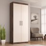 Multiuso Miriam 2 Portas 1,85m Chocolate/off White - 2