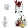 Kit Cozinha Porta Guardanapo Papel Toalha Talher Galheteiro - 1