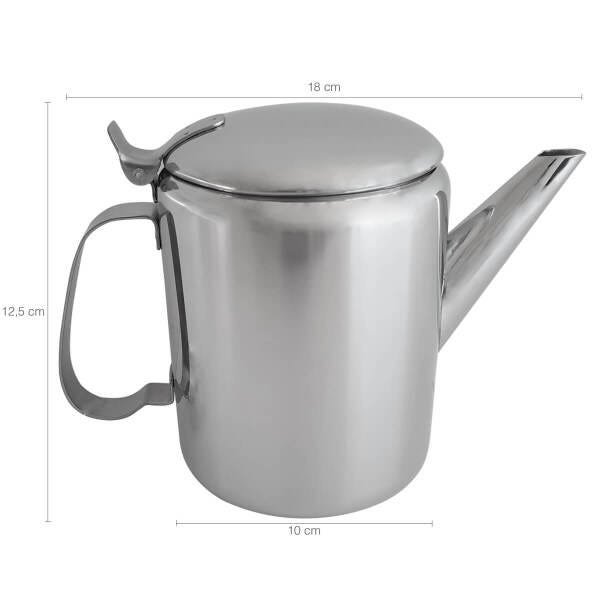 Conjunto para Chá e Café Forma Inox Lyr - 6 peças