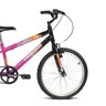 BICICLETA INFANTIL ARO 20 BRAVE PRETO E PINK VERDEN BIKES - 2