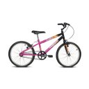 Ver imagem 1 de BICICLETA INFANTIL ARO 20 BRAVE PRETO E PINK VERDEN BIKES