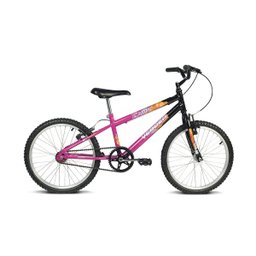 BICICLETA INFANTIL ARO 20 BRAVE PRETO E PINK VERDEN BIKES - 1 BICICLETA INFANTIL ARO 20 BRAVE PRETO E PINK VERDEN BIKES - 1