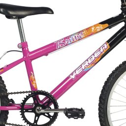 BICICLETA INFANTIL ARO 20 BRAVE PRETO E PINK VERDEN BIKES - 5 BICICLETA INFANTIL ARO 20 BRAVE PRETO E PINK VERDEN BIKES - 5