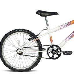 BICICLETA INFANTIL ARO 20 BRAVE BRANCO E ROSA VERDEN BIKES - 3