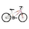 BICICLETA INFANTIL ARO 20 BRAVE BRANCO E ROSA VERDEN BIKES - 1