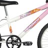 BICICLETA INFANTIL ARO 20 BRAVE BRANCO E ROSA VERDEN BIKES - 5
