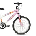 Ver imagem 2 de BICICLETA INFANTIL ARO 20 BRAVE BRANCO E ROSA VERDEN BIKES