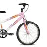 BICICLETA INFANTIL ARO 20 BRAVE BRANCO E ROSA VERDEN BIKES - 2