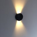 Ver imagem 5 de Arandela Redonda Externa Facho Duplo Aberto G9 Marrom Acl12