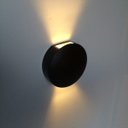 Ver imagem 1 de Arandela Redonda Externa Facho Duplo Aberto G9 Marrom Acl12
