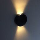 Ver imagem 3 de Arandela Redonda Externa Facho Duplo Aberto G9 Marrom Acl12