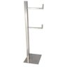 Suporte Porta Papel Higiênico De Chão Papeleira Aço Inox - 3