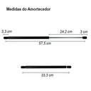 Ver imagem 3 de Amortecedor Tampa Traseira Porta Malas Tipo Cinoy 1993 à 1997 Todos YN-AMFT002