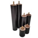 Ver imagem 4 de Kit 6 Pés Anti Refluxo para Cama Pés de Madeira Cama Box
